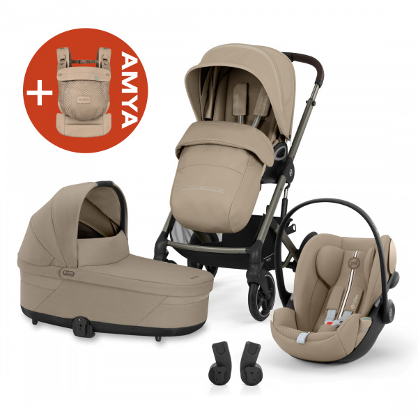 CYBEX Gold Talos 3in1 +AMYA - Almond Beige